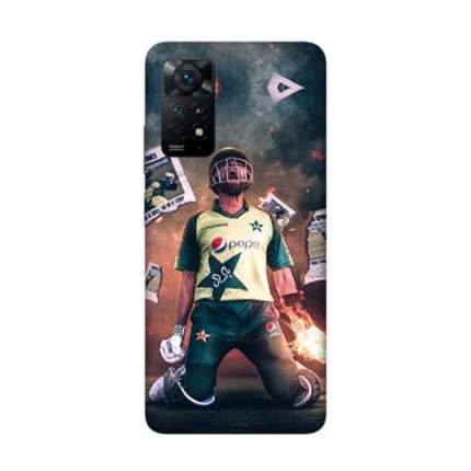 Premium Babar Azam Design Metal Phone Case | 2025 Edition
