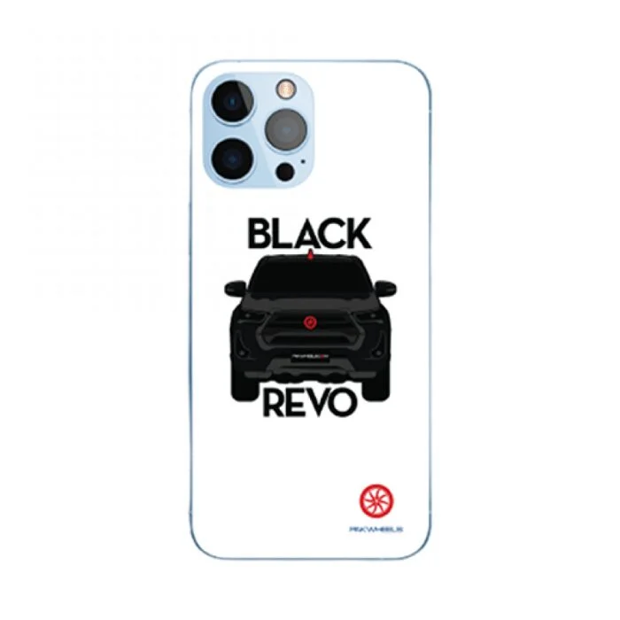 Black Revo Design Premium Metal Phone Case | 2025 Edition - Image 1