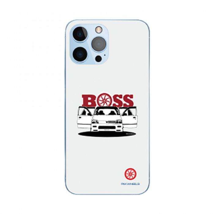 Mehran Boss White Design Premium Metal Phone Case | 2025 Edition - Image 1