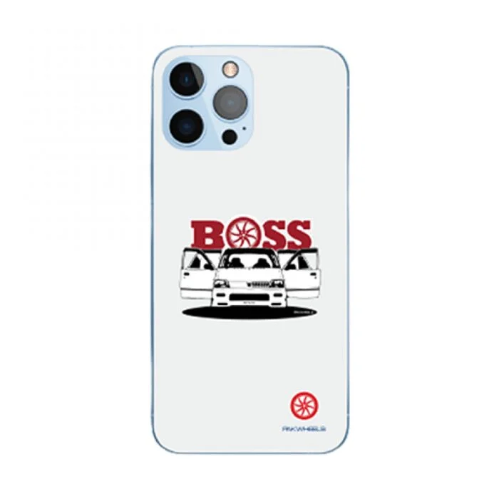 Mehran Boss White Design Premium Metal Phone Case | 2025 Edition - Image 1