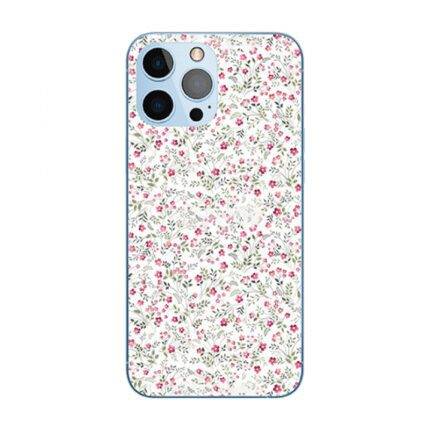 Premium Purple Floral Design Metal Phone Case | 2025 Edition