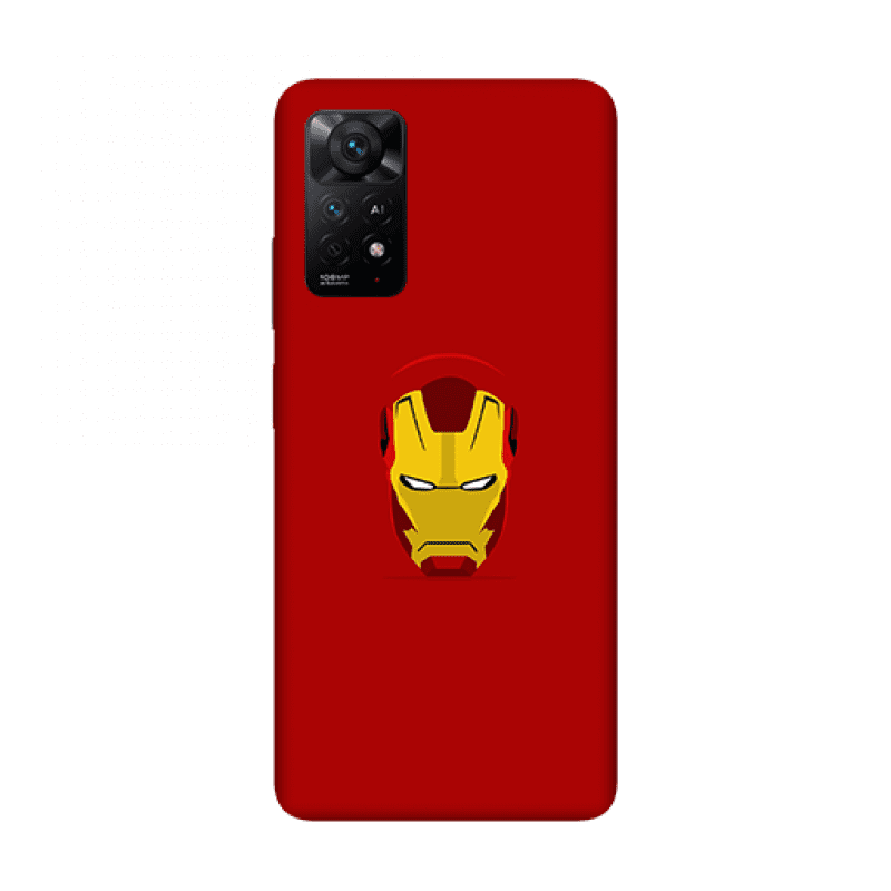Customized Phone Cover (Iron-man Design) Iron Man Design Premium & Shockproof Metal Phone Case | 2025 Edition - Image 1