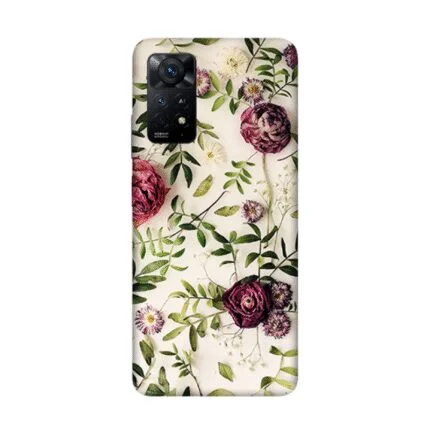 Floral Design Premium & Durable Metal Phone Cover | 2025 Edition