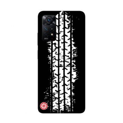 Tyre Track Design – Premium Metal Phone Case | 2025 Edition