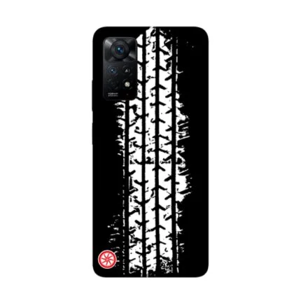 Tyre Track Design – Premium Metal Phone Case | 2025 Edition