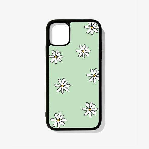 Cute Daisy Glass Case Cute Daisy Premium & Shockproof Metal Phone Case | 2025 Edition - Image 1