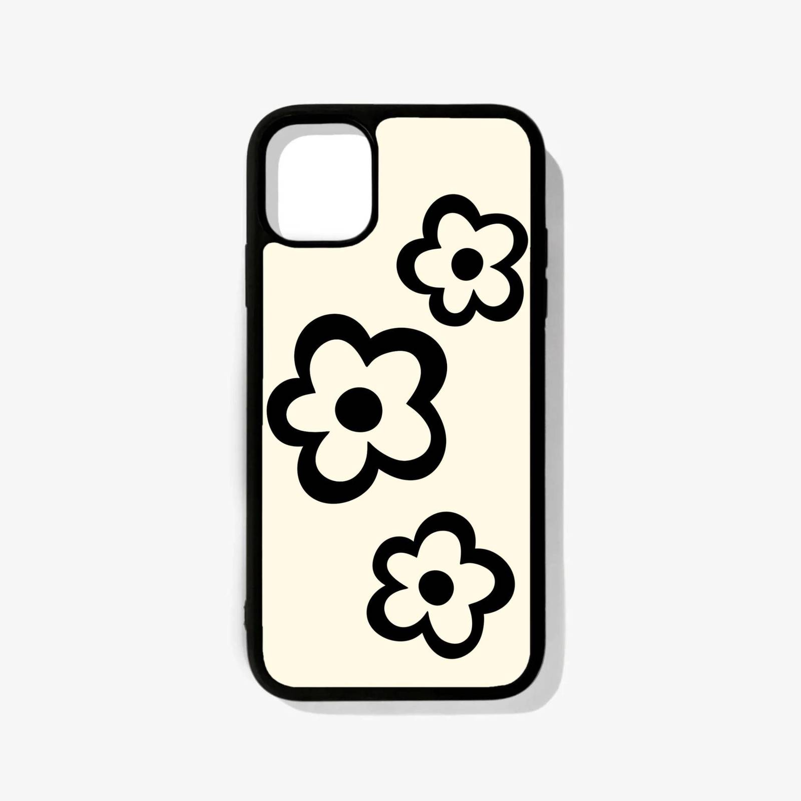 Flower Pattern – Premium & Durable Metal Phone Case | 2025 Edition