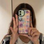 Holographic Stickers – Premium Metal Phone Case | 2025 Edition