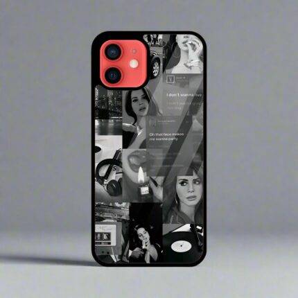 Lana Del Rey – Dark Aesthetic Metal Phone Case | 2025 Edition