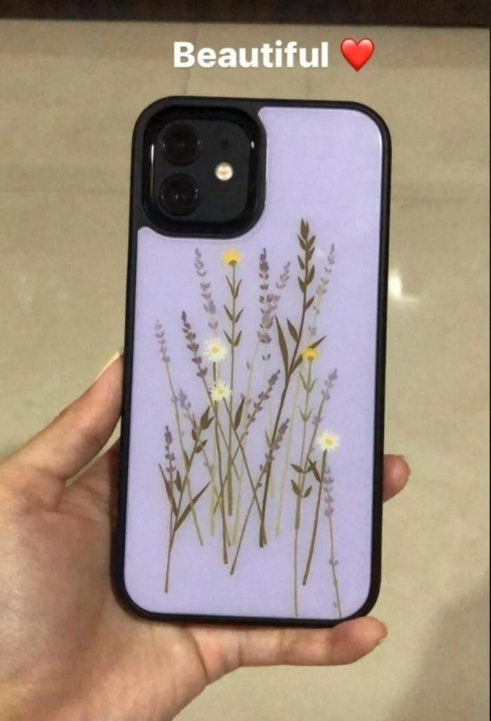 Lilac Floral – Premium & Durable Metal Phone Case | 2025 Edition - Image 3