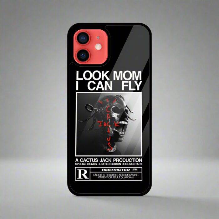 Look Mom I Can Fly – Premium Metal Phone Case | 2025 Edition - Image 1
