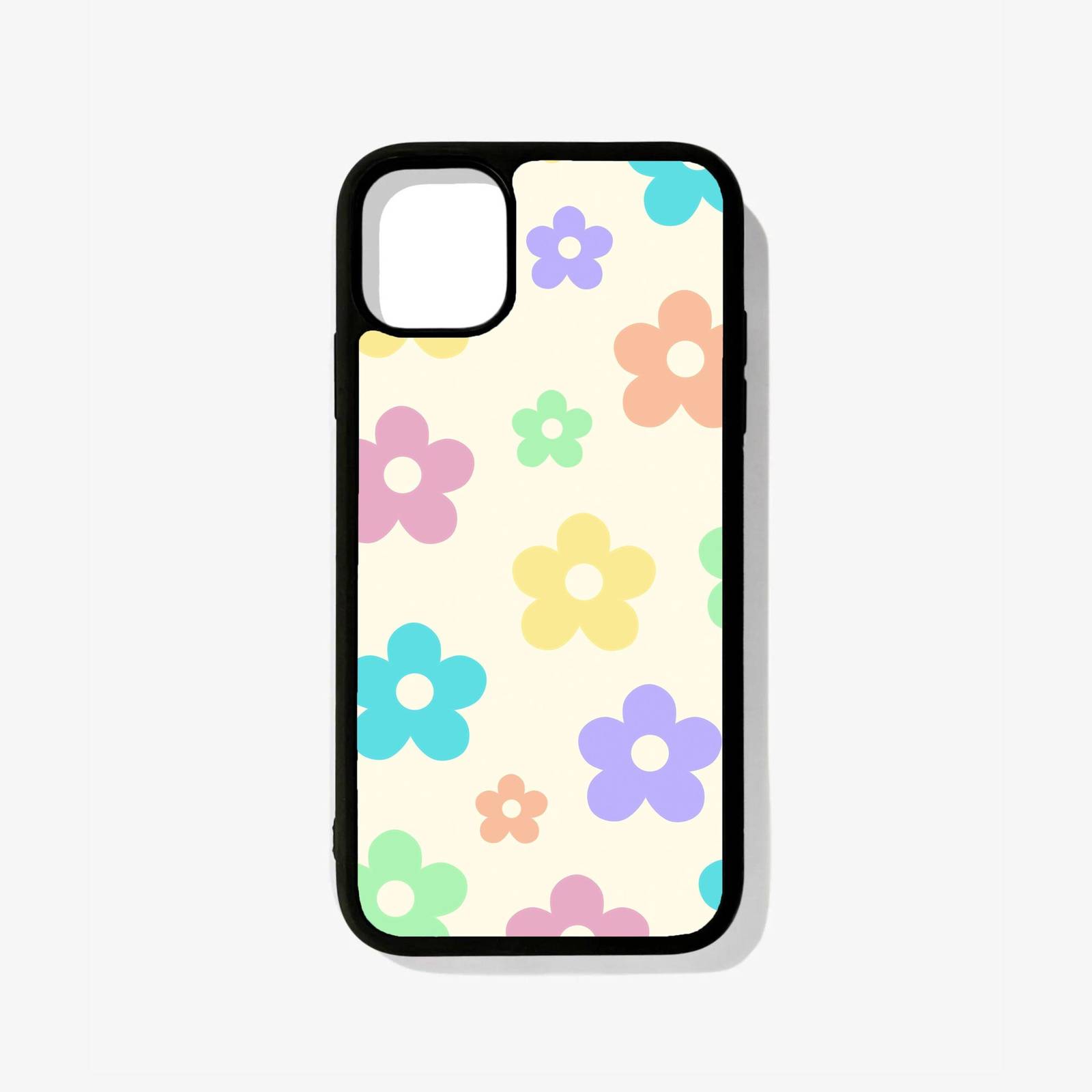 Pastel Daisy Glass Case Pastel Daisy – Premium Metal Phone Case | 2025 Edition - Image 1