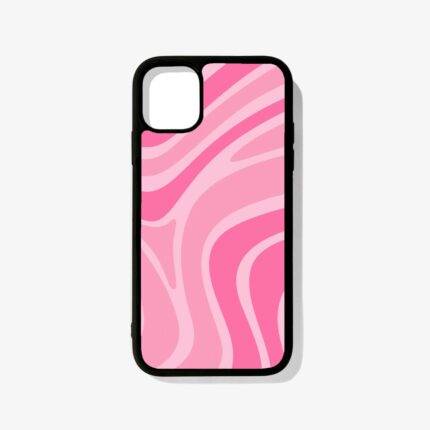 Pink Swirl - Premium Metal Phone Case | 2025 Edition