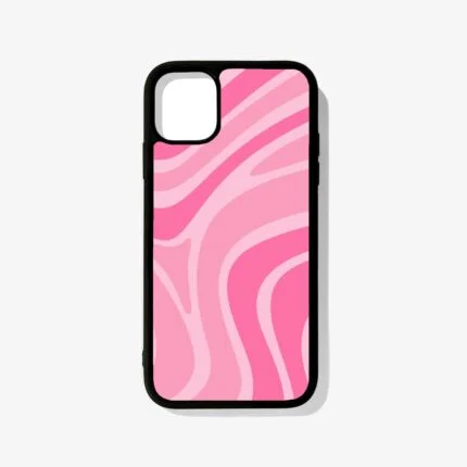 Pink Swirl - Premium Metal Phone Case | 2025 Edition
