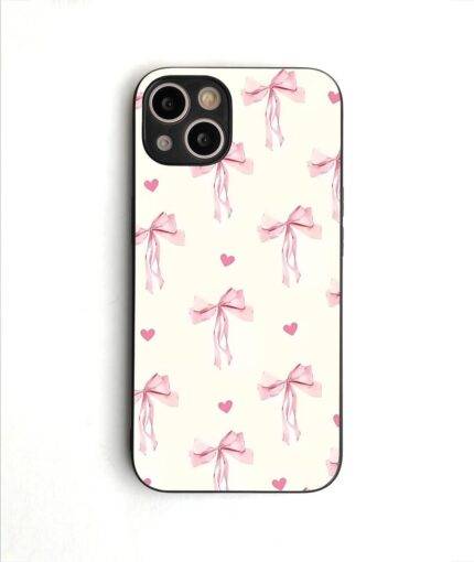 Heart Bow Premium & Durable Glossy Phone Case | 2025 Edition