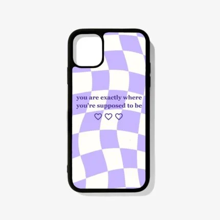 Supposed To Be – Premium Metal Phone Case | 2025 Edition