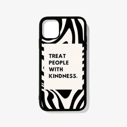 Treat People With Kindness – Premium Metal Phone Case | 2025
