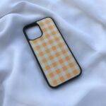 Yellow Plaid – Premium & Durable Metal Phone Case | 2025 Edition - Image 2