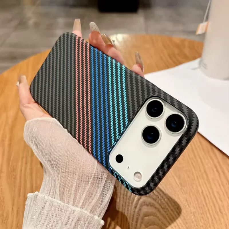 BMW M-Carbon Fiber iPhone 17 Pro Max Case – Premium & Stylish Phone Cover For iPhone 17 Pro & 17 Pro Max