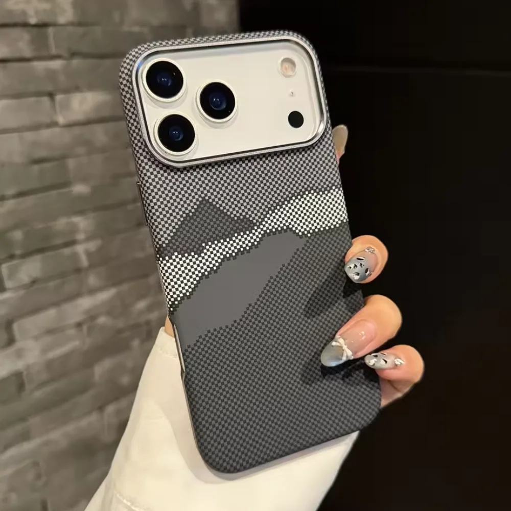 Graphite Peak Carbon Fiber iPhone 17 Pro Max Case Graphite Peak Carbon Fiber iPhone 17 Pro Max Case - Premium iPhone cover for 17 Pro & 17 Pro Max