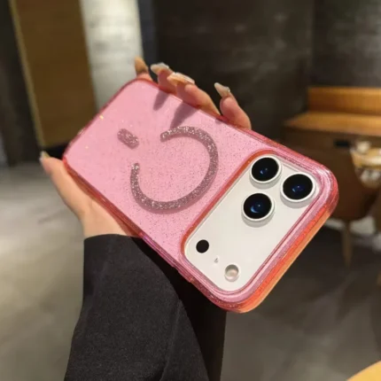 MagSafe Bling Shimmer iPhone 17 Case – Glitter Shimmer MagSafe Cover For iPhone 17, 17 Air, 17 Pro 17 Pro Max