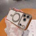 MagSafe Glitter Bling Diamond iPhone 17 Case – Sparkling Glitter MagSafe Cover For iPhone 17, 17 Air, 17 Pro & 17 Pro Max