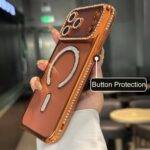 MagSafe Glitter Bling Diamond iPhone 17 Case – Sparkling Glitter MagSafe Cover For iPhone 17, 17 Air, 17 Pro & 17 Pro Max