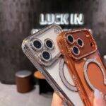 MagSafe Glitter Bling Diamond iPhone 17 Case – Sparkling Glitter MagSafe Cover For iPhone 17, 17 Air, 17 Pro & 17 Pro Max