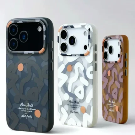 Paika Frosted Printed MagSafe iPhone 17 Case – Premium Phone Cover for iPhone 17, 17 Air, 17 Pro & 17 Pro Max