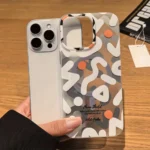 Paika Frosted Printed MagSafe iPhone Case with soft frost texture and premium print for iPhone 11–17 series