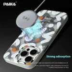 Paika Frosted Printed MagSafe iPhone Case with soft frost texture and premium print for iPhone 11–17 series