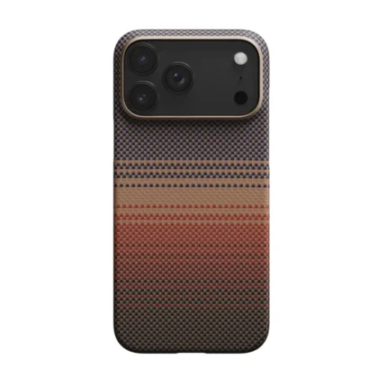 Pitaka Sunset Inspired Carbon Fiber iPhone 17 Pro Max Case - Premium Cover For iPhone 17 pro & 17 pro max