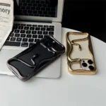 Premium Snake Electroplated iPhone Case with 3D raised snake pattern and electroplated shine for iPhone 11-17 Series