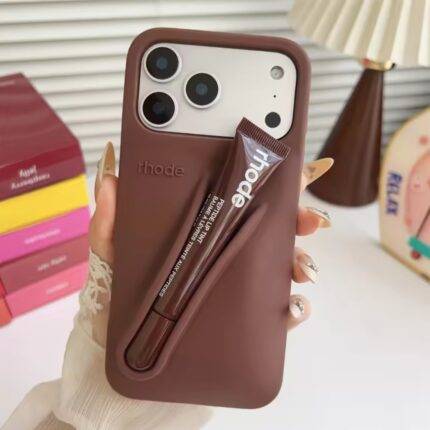 Rhode Lip-Gloss iPhone 17 Case - Premium Lip Gloss Phone Cover for iPhone 17, 17 Air, 17 Pro & 17 Pro Max