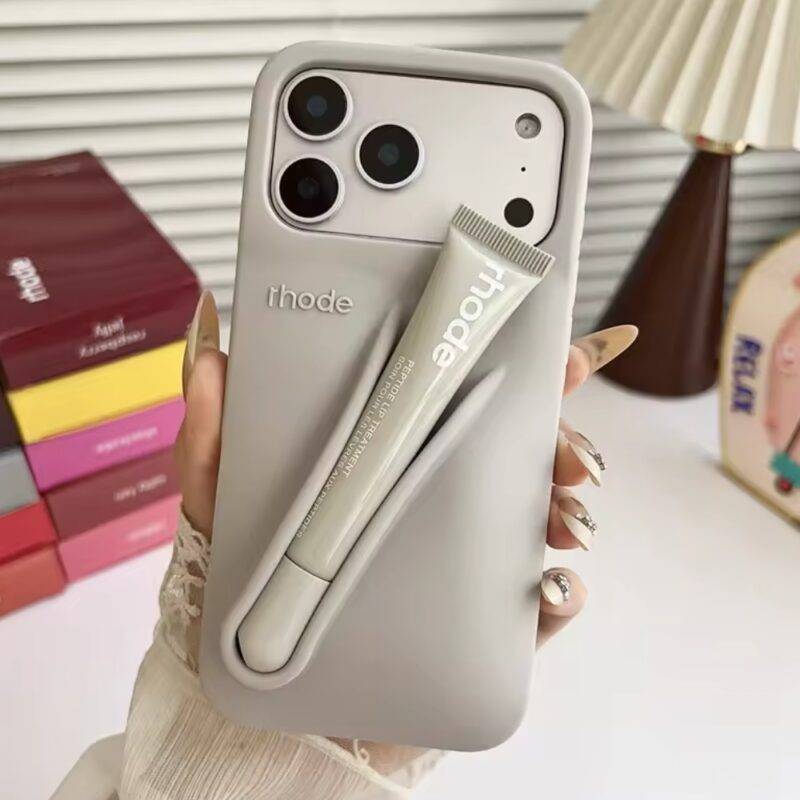 Rhode Lip-Gloss iPhone 17 Case Price in Pakistan – Premium Lip Gloss Inspired Phone Cover For iPhone 17, 17 Air, 17 Pro & 17 Pro Max
