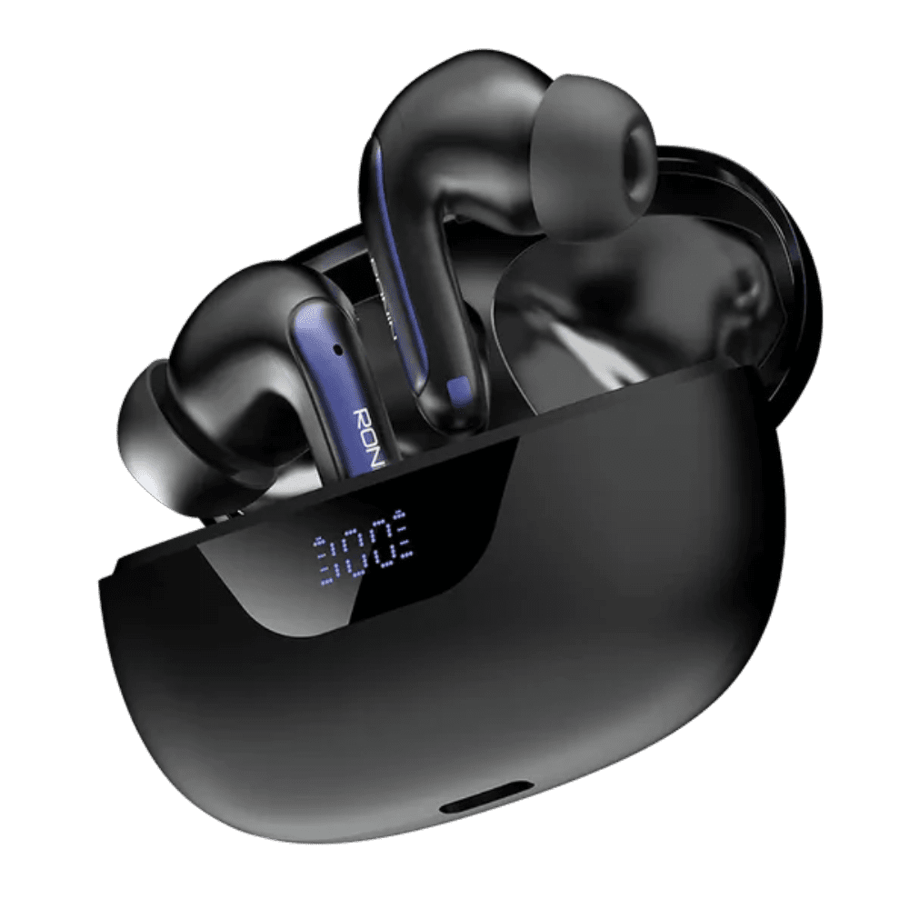 Ronin R-7010 Mystique Wireless Earbuds Price in Pakistan – ANC sound, long battery, digital display