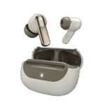 Ronin R-7080 Nox Wireless Earbuds in Pakistan with ANC, ENC, leather design, and long battery