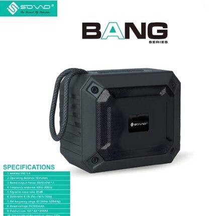 Sovo SBS-506 Wireless Speaker Price in Pakistan – Portable Bluetooth Speaker with Super Bass