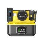 Sovo Audia SWM-575 Wireless Microphone in Pakistan – Dual Clip Mic with LED Display and Long Battery