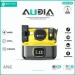 Sovo Audia SWM-575 Wireless Microphone in Pakistan – Dual Clip Mic with LED Display and Long Battery