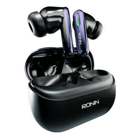 Ronin R-7075 Vesper Wireless Earbuds with charging case – available in Pakistan