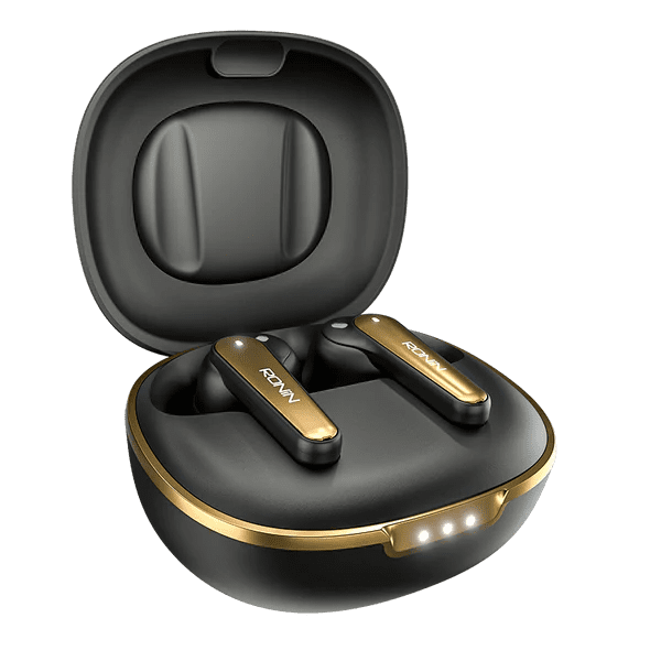 Ronin R-7065 Eclipse Wireless Earbuds Ronin R-7065 Eclipse Wireless Earbuds in Pakistan with ANC, long battery, and sleek design