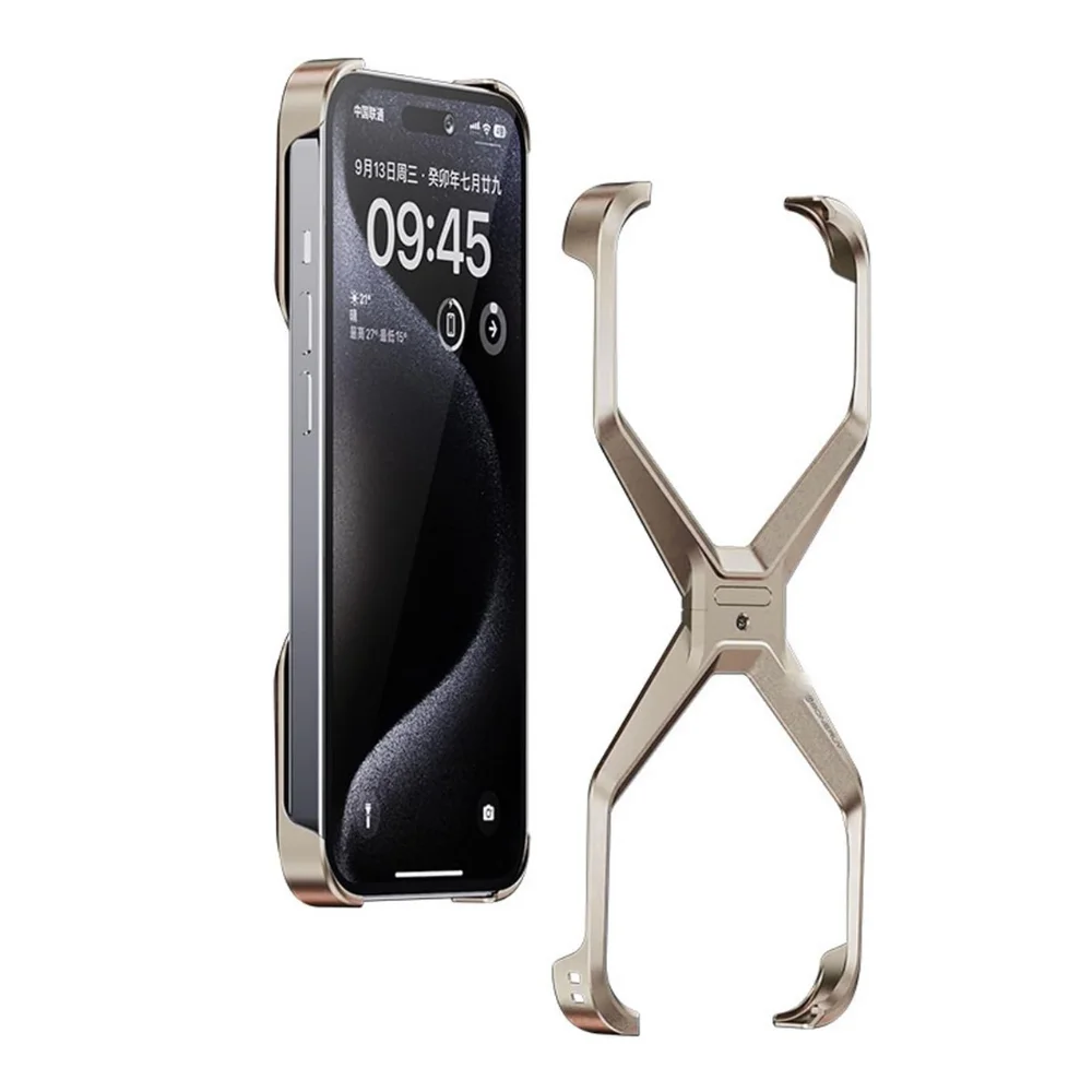 Premium Metal X iPhone Case – Metal Frame Case for iPhone