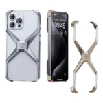 Premium Metal X iPhone Case – Metal Frame Case for iPhone