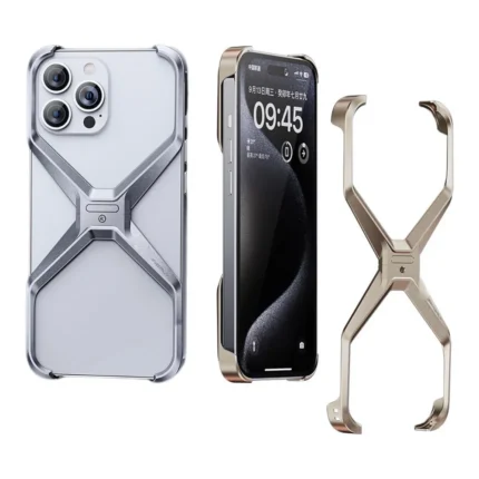Premium Metal X iPhone Case – Metal Frame Case for iPhone