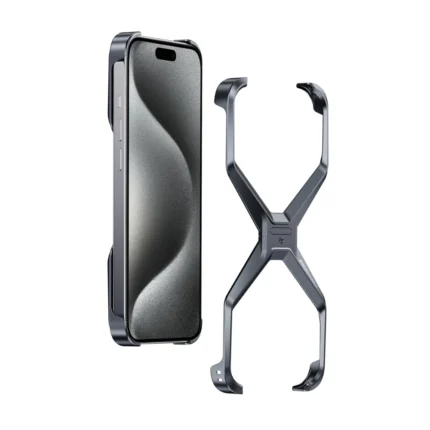 Premium Metal X iPhone Case – Metal Frame Case for iPhone