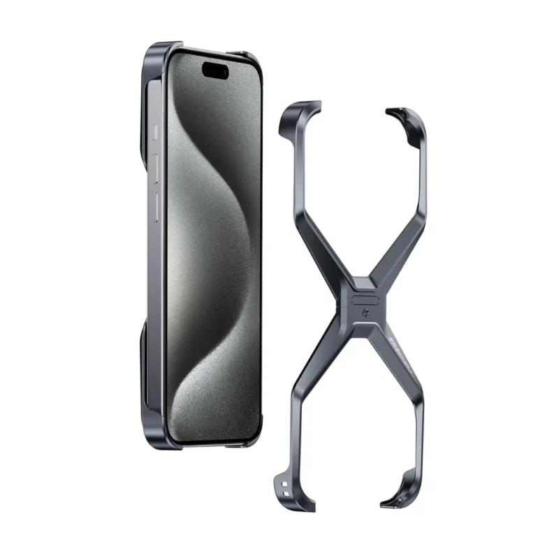 Premium Metal X iPhone Case – Metal Frame Case for iPhone