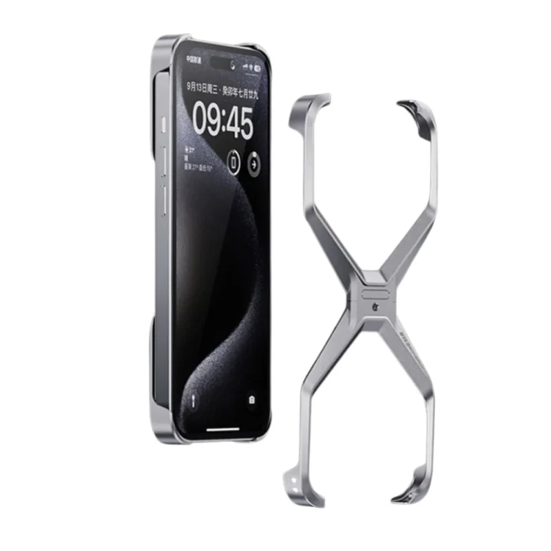 Premium Metal X iPhone 17 Case – Metal Frame Case for iPhone 17 Pro & 17 Pro Max