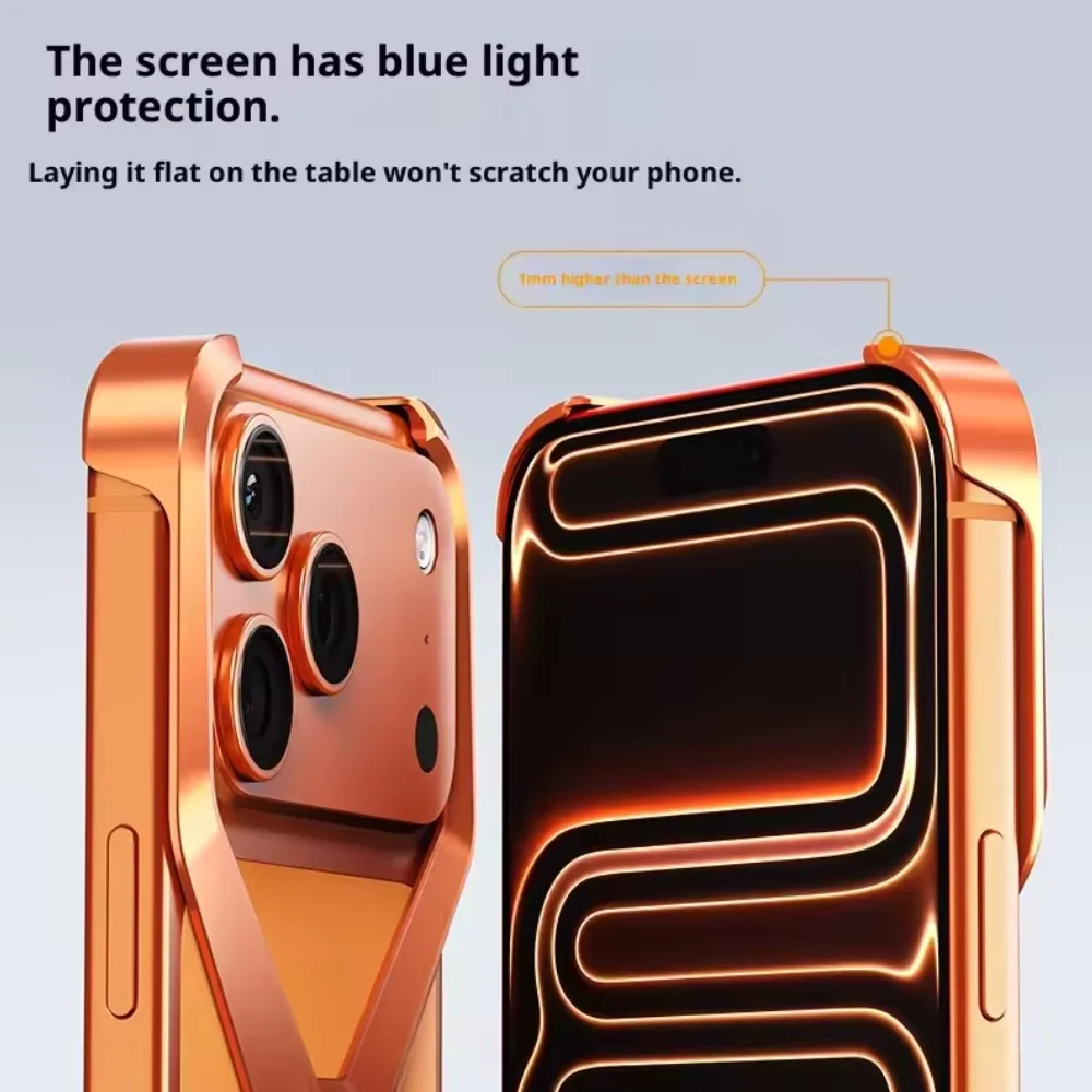 Premium Metal X iPhone 17 Case – Metal Frame Case for iPhone 17 Pro & 17 Pro Max