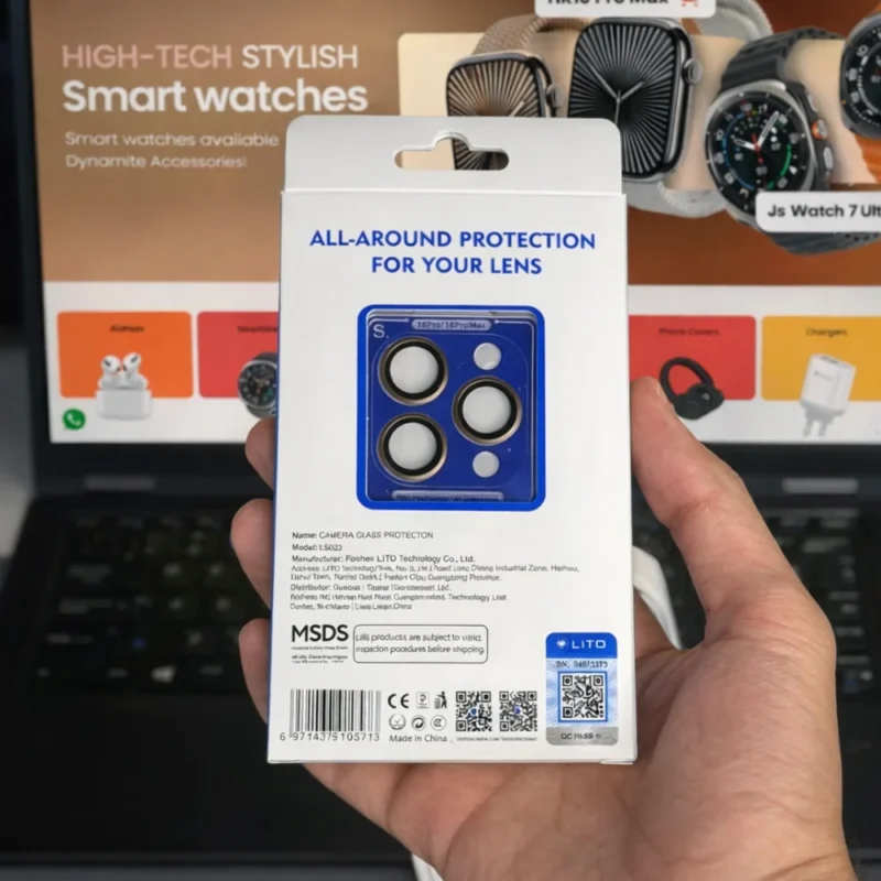 Lito iPhone 17 Camera Lens Protector Price in Pakistan - AR Glass Camera Protection For iPhone 17 Pro & iPhone 17 Pro Max